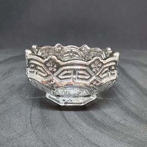 U.S. Glass Company "Reverse 44" Pressed Glass Small Bowl